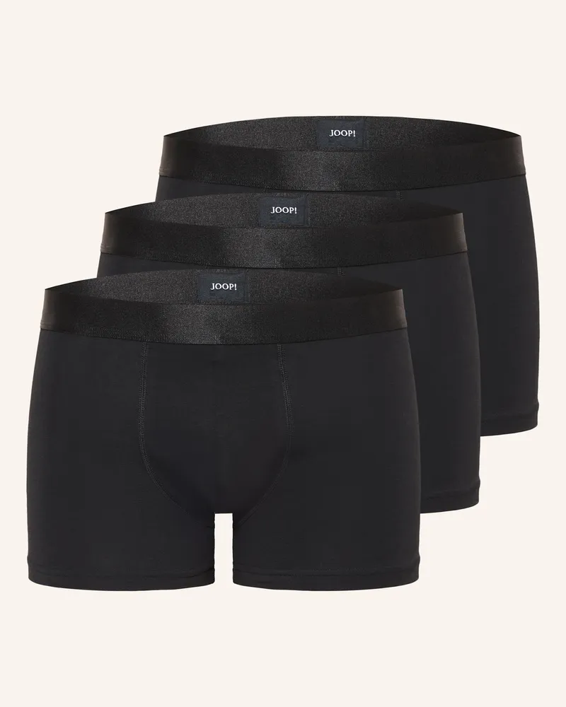 JOOP! 3er-Pack Boxershorts schwarz Schwarz