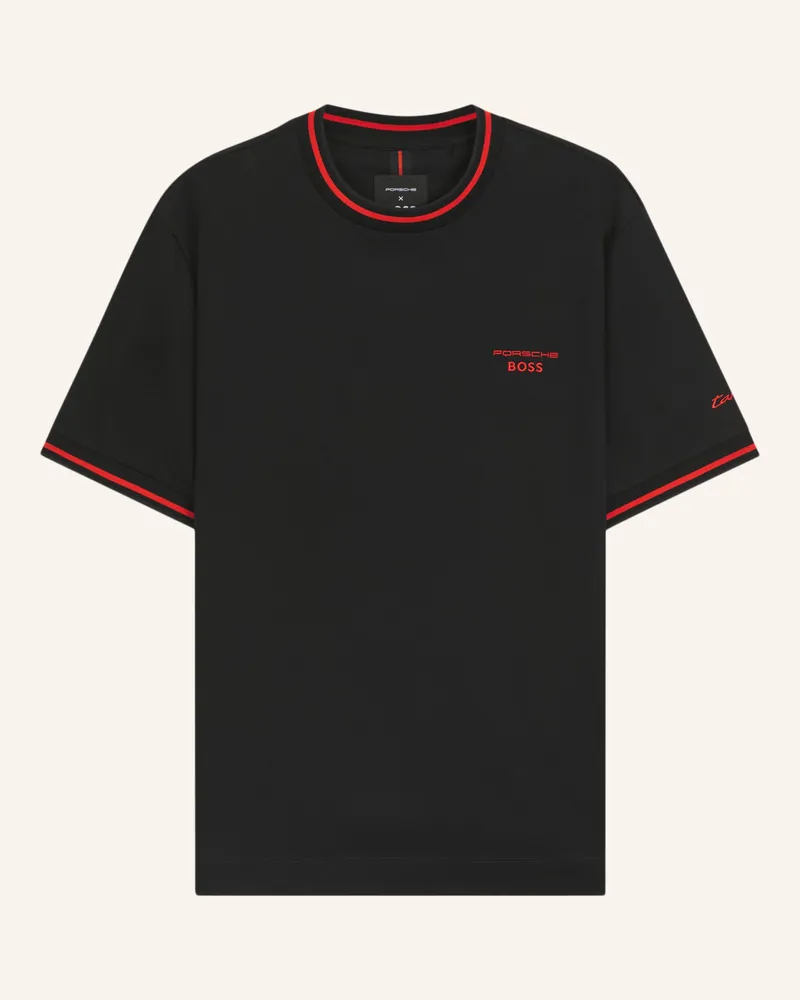 HUGO BOSS T-Shirt C-TAUT 197_PS Regular Fit Schwarz