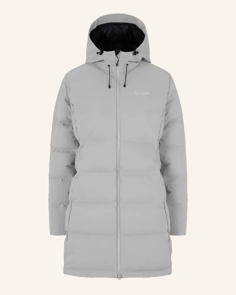 Nordisk Daunenmantel AUKEA Hellblau