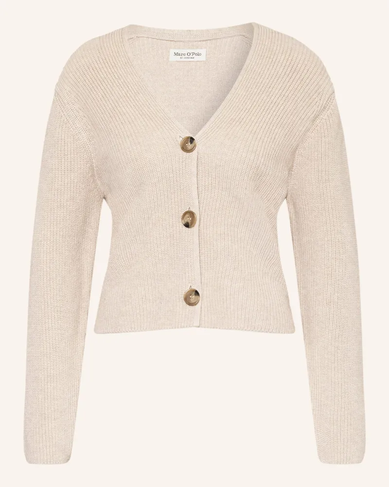 Marc O'Polo Strickjacke beige Creme
