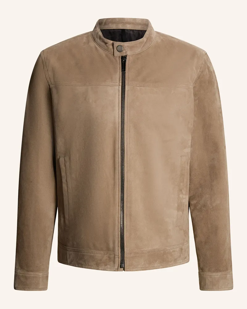 Strellson Velourslederjacke beige Beige