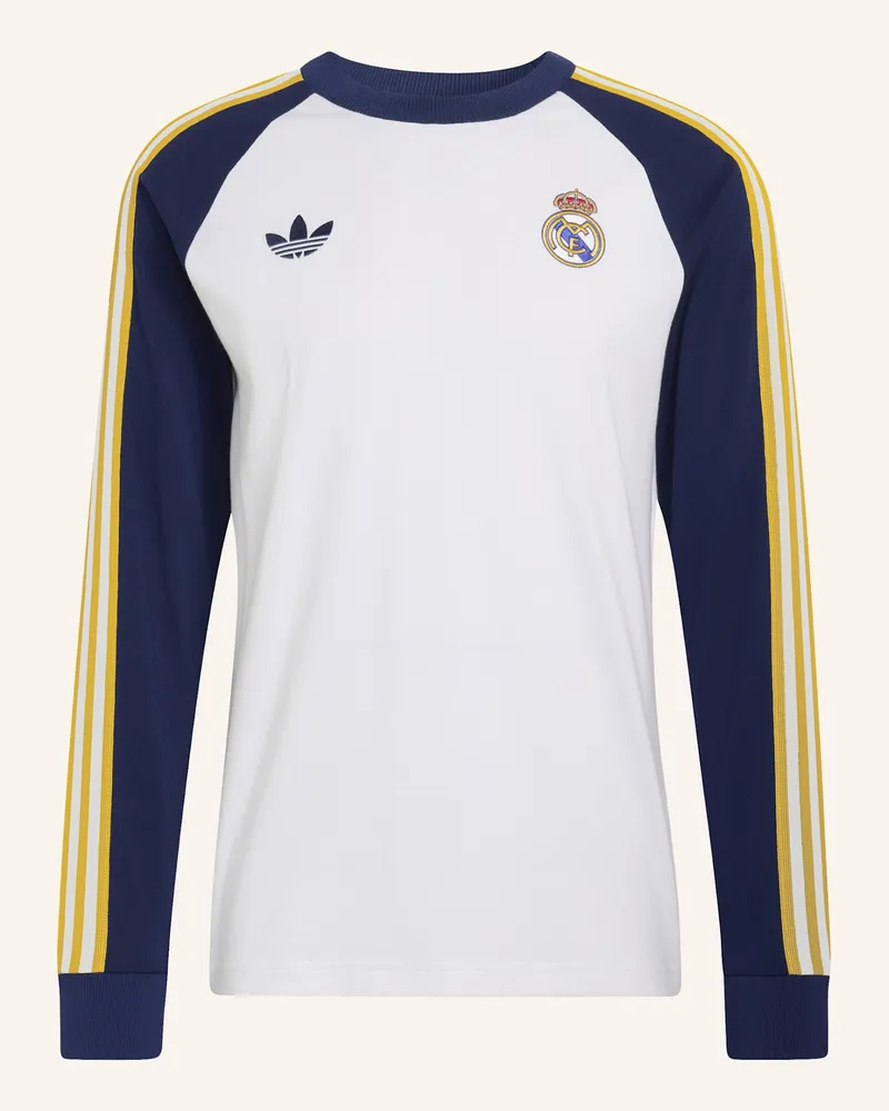 adidas Real Madrid Originals Longsleeve weiss Weiss