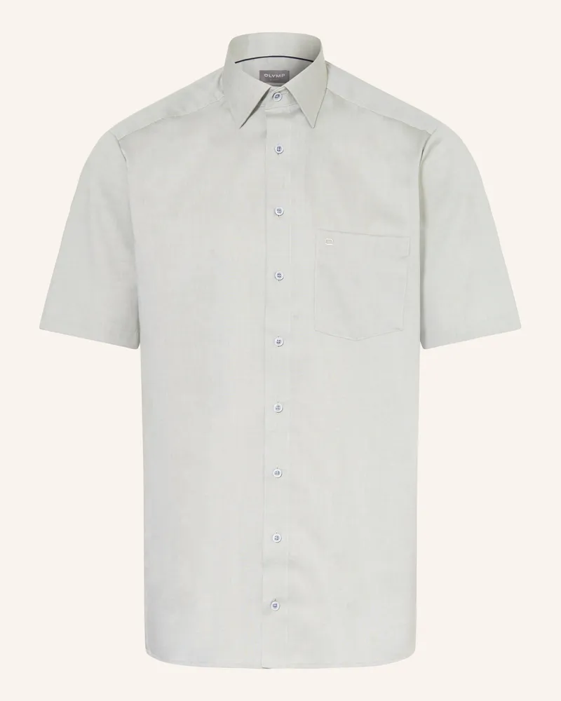 Olymp Kurzarm-Hemd Luxor Comfort Fit gruen Hellgrün
