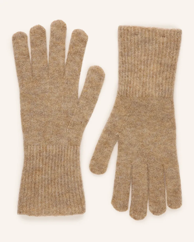 Claudie Pierlot Handschuhe Mit Mohair braun Hellbraun