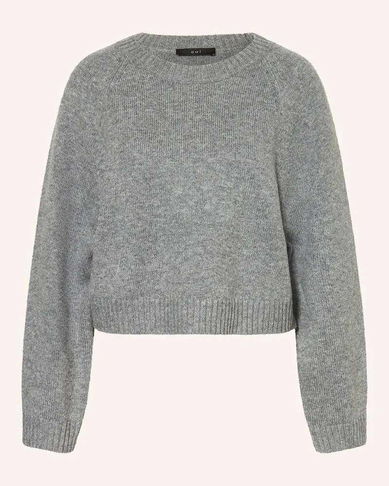 Oui  Pullover grau Grau