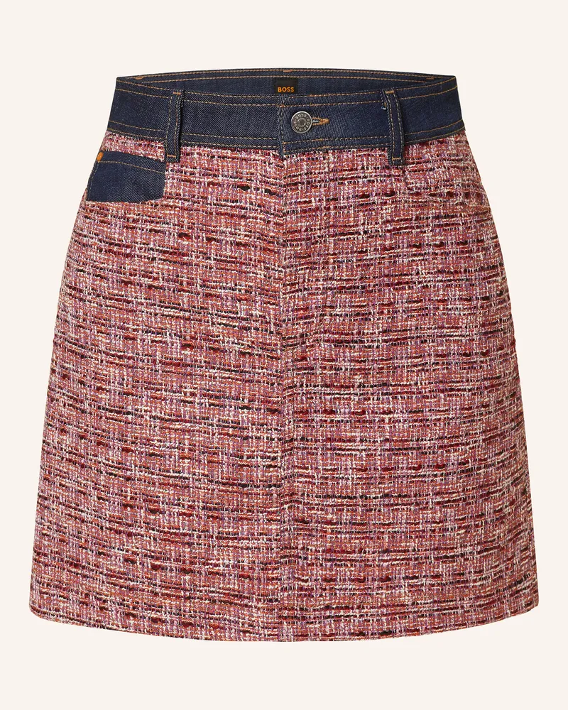 HUGO BOSS Bouclé-Rock VEED Fuchsia