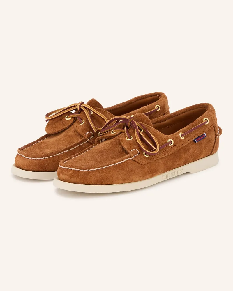 Sebago Bootsschuhe Portland braun Cognac