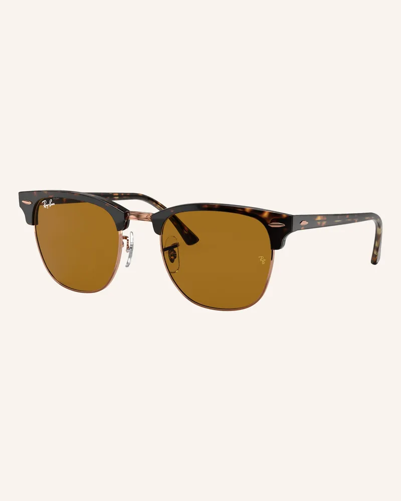 Ray Ban Sonnenbrille rb3016 Clubmaster braun Havana