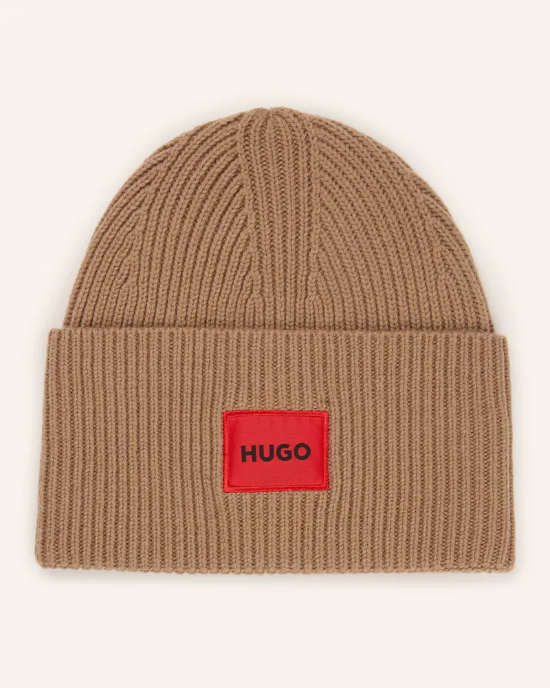 HUGO BOSS Mütze Saffa beige Hellbraun