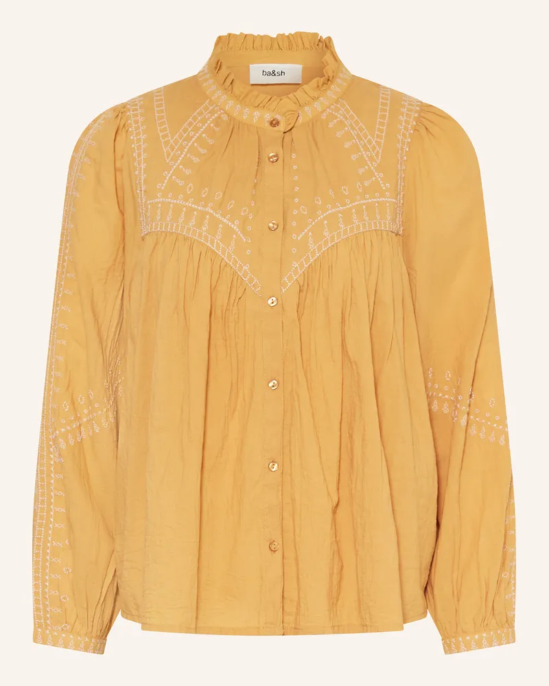 ba&sh Bluse JAKY Dunkelgelb