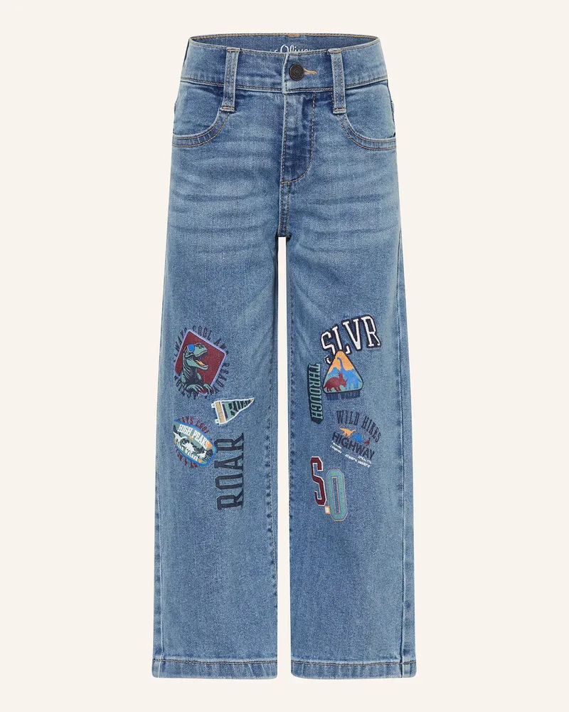 S.Oliver Jeans Wide Fit blau 52z2