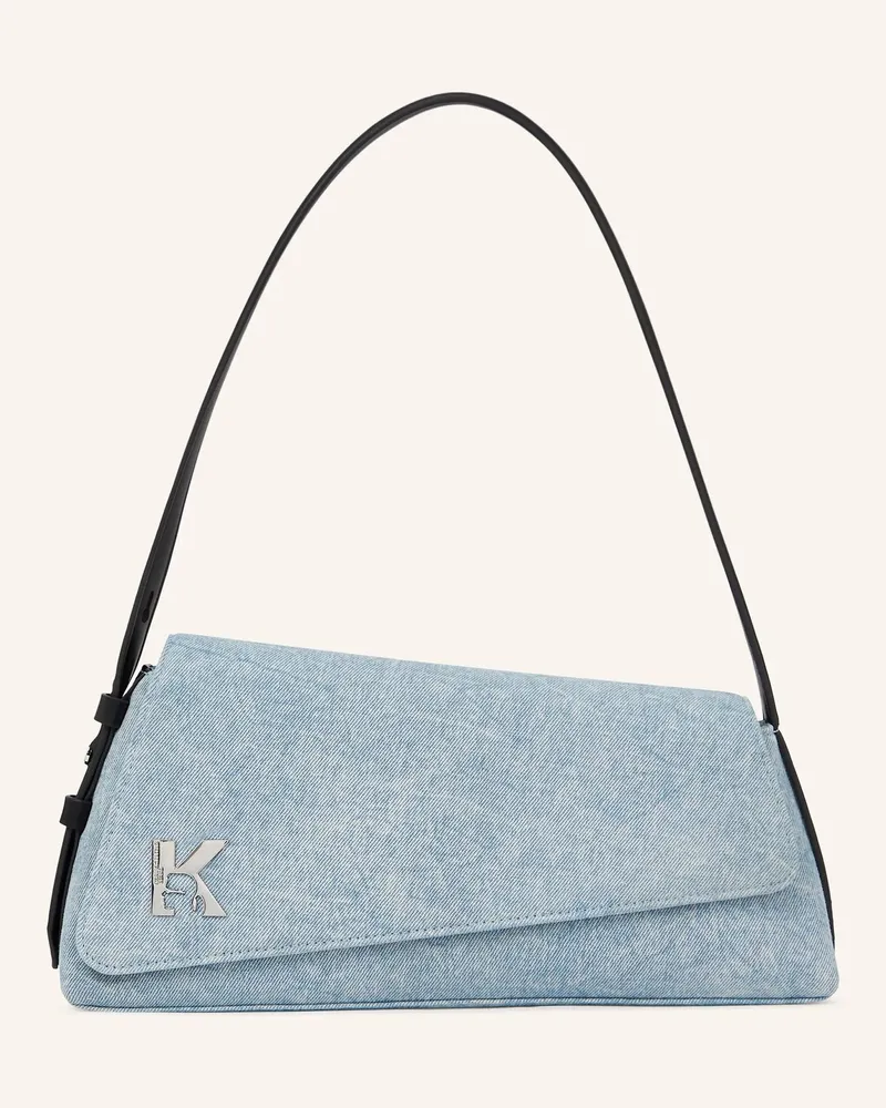 Karl Lagerfeld Schultertasche Hellblau