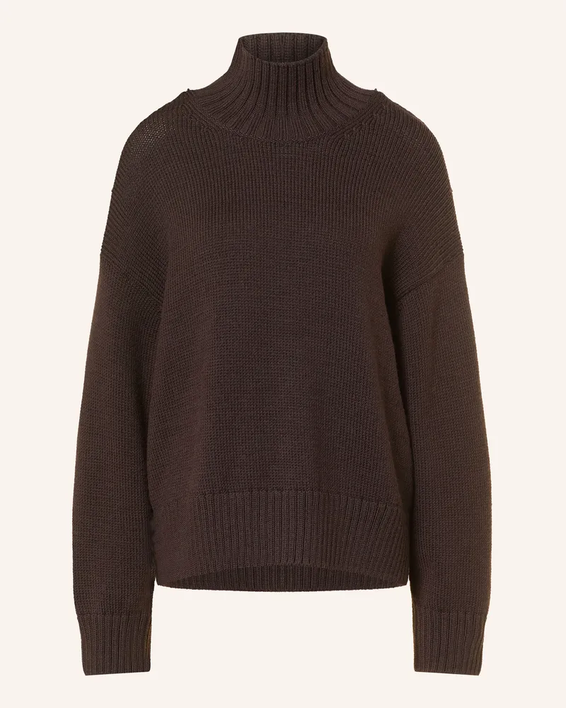 Closed Pullover braun Dunkelbraun