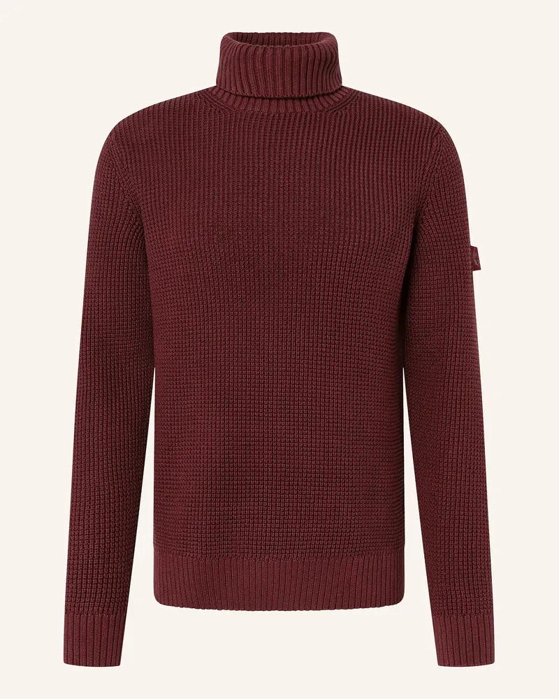JOOP! Rollkragenpullover Horiano rot Dunkelrot