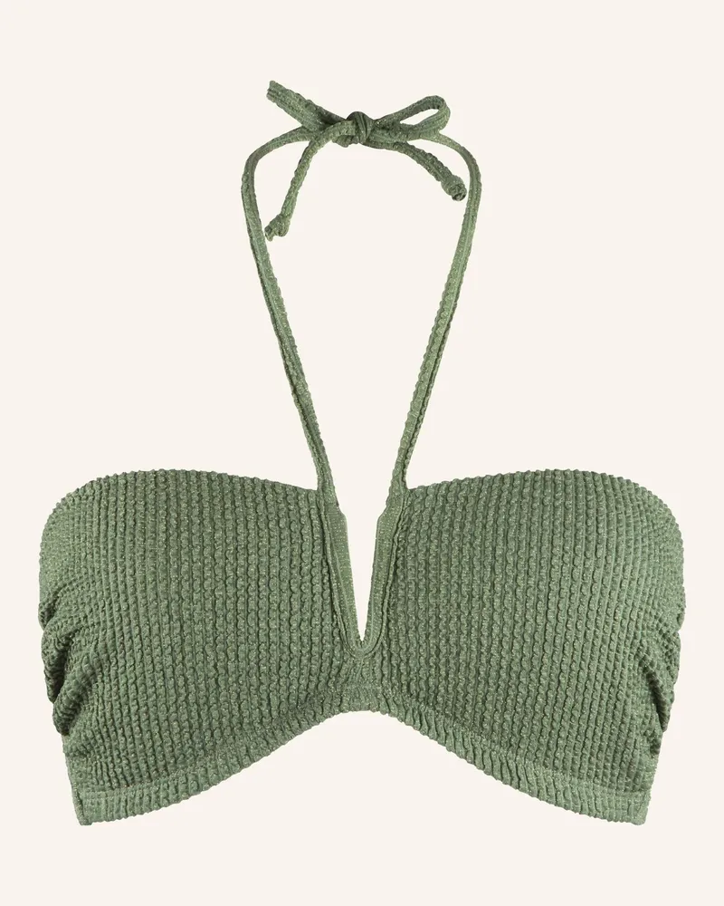LingaDore Bandeau Bikini Top gruen Dunkelgrün