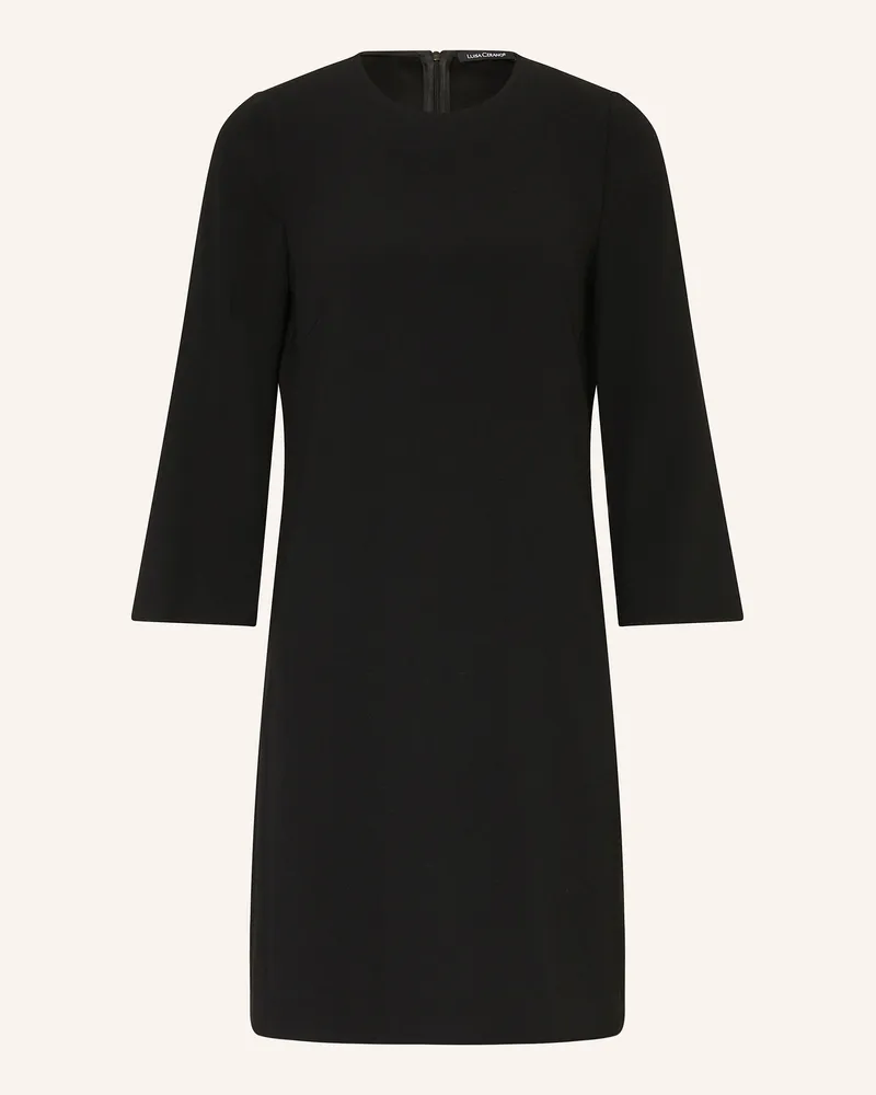 Luisa Cerano Kleid mit 3/4-Arm Schwarz