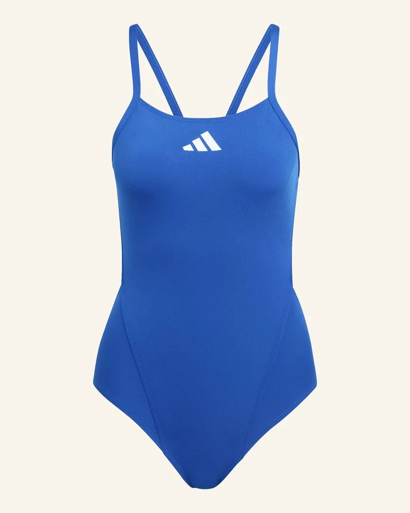 adidas Badeanzug Ripstream Team Thin Straps C-Back blau Blau