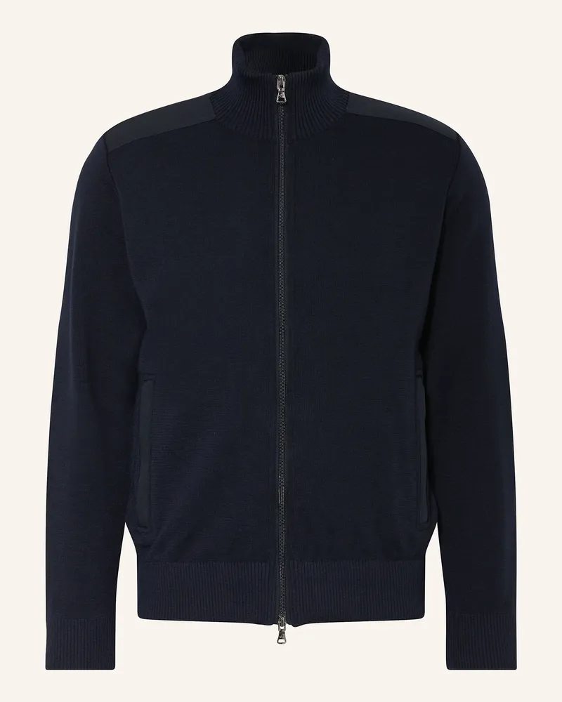 Paul & Shark Strickjacke Dunkelblau