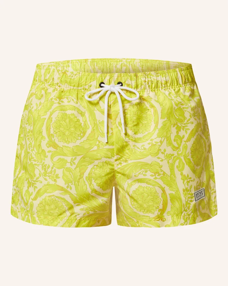 Versace Badeshorts Creme
