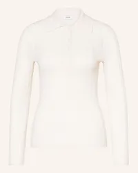 Reiss Strick-Poloshirt JADE Weiss