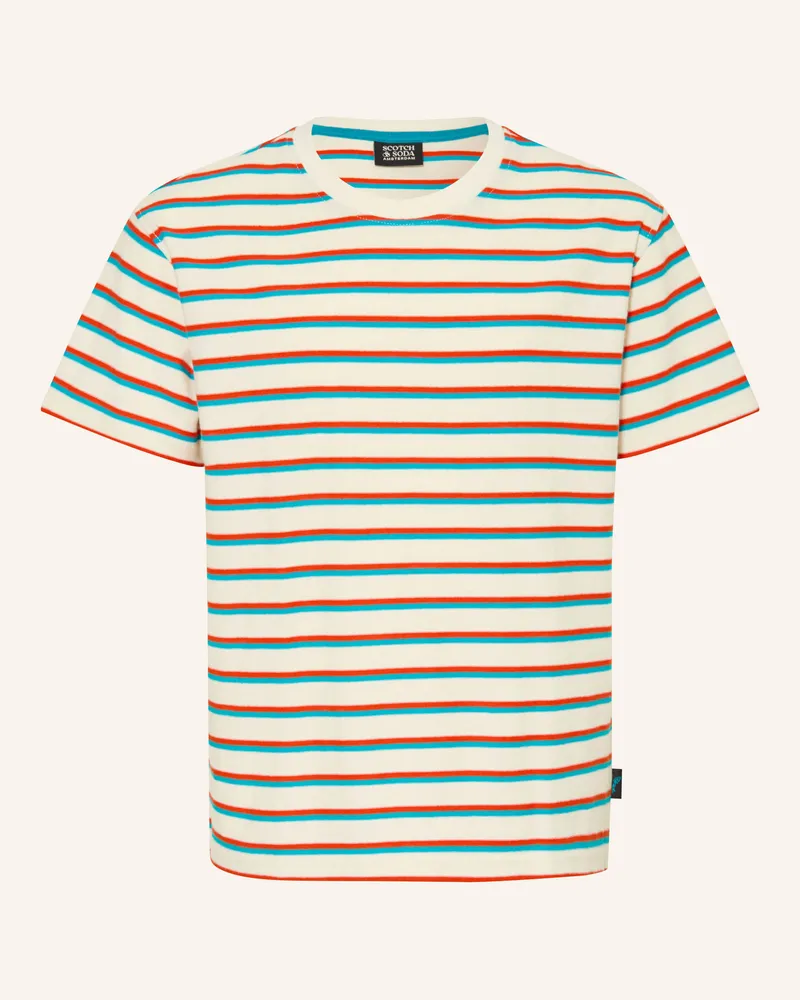 Scotch&Soda T-Shirt weiss Creme