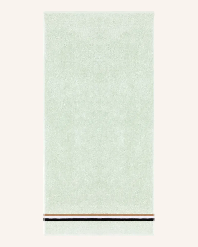 HUGO BOSS Badetuch Blinea gruen Hellgrün