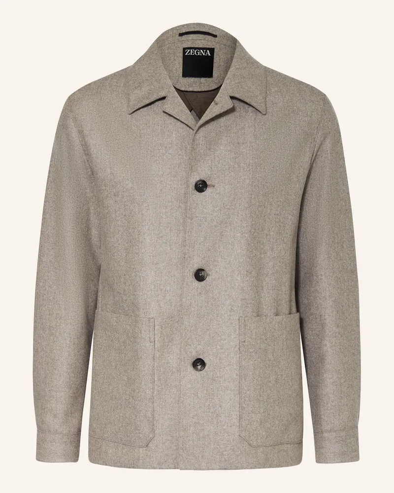 Ermenegildo Zegna Overjacket Taupe