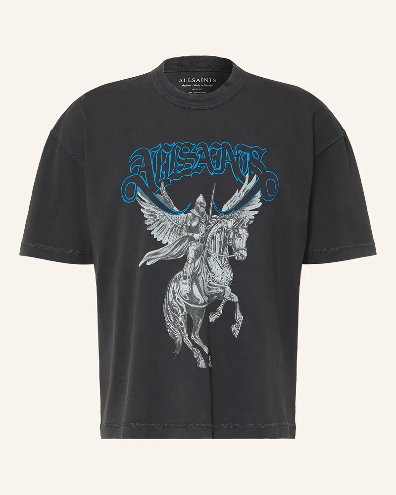 AllSaints T-Shirt Vanguard schwarz Dunkelgrau