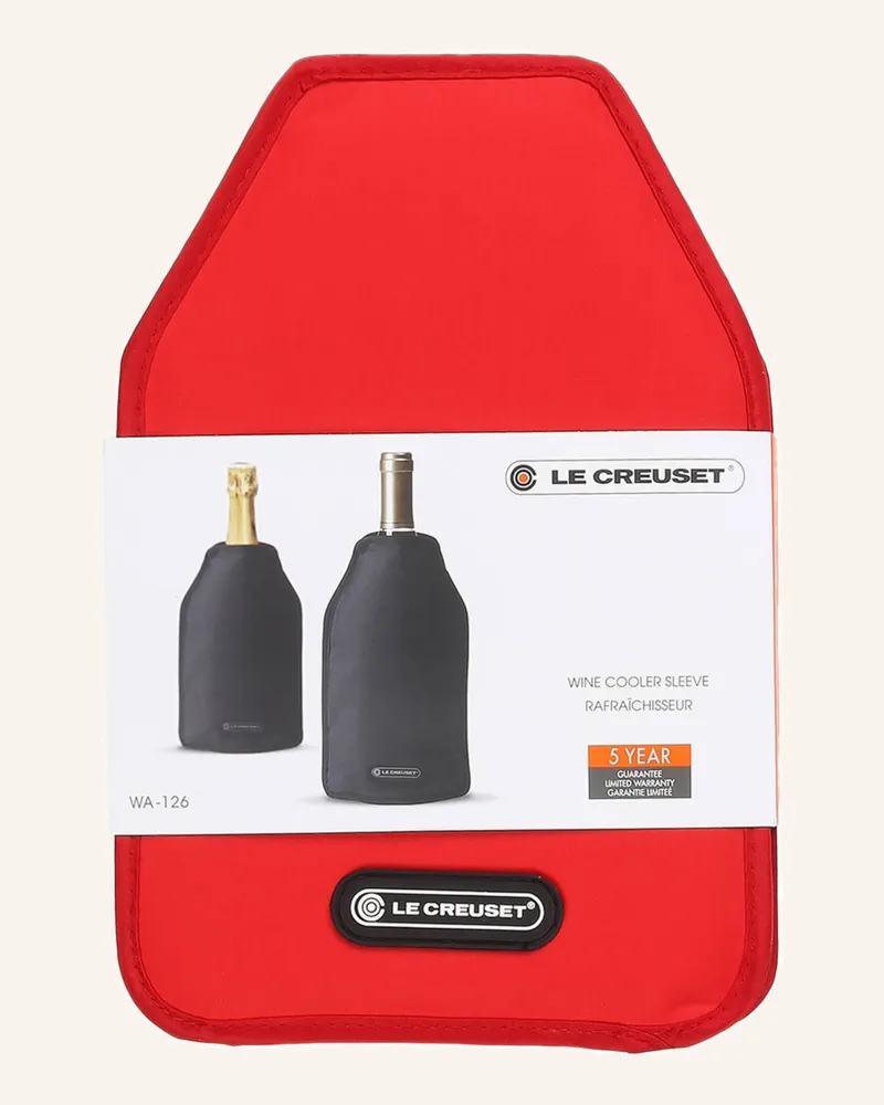 Le Creuset Weinkühler Wa-126 rot Kirschrot