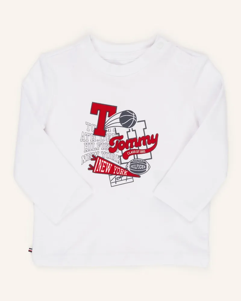 Tommy Hilfiger 2er-Set: Longsleeves VARSITY Weiss
