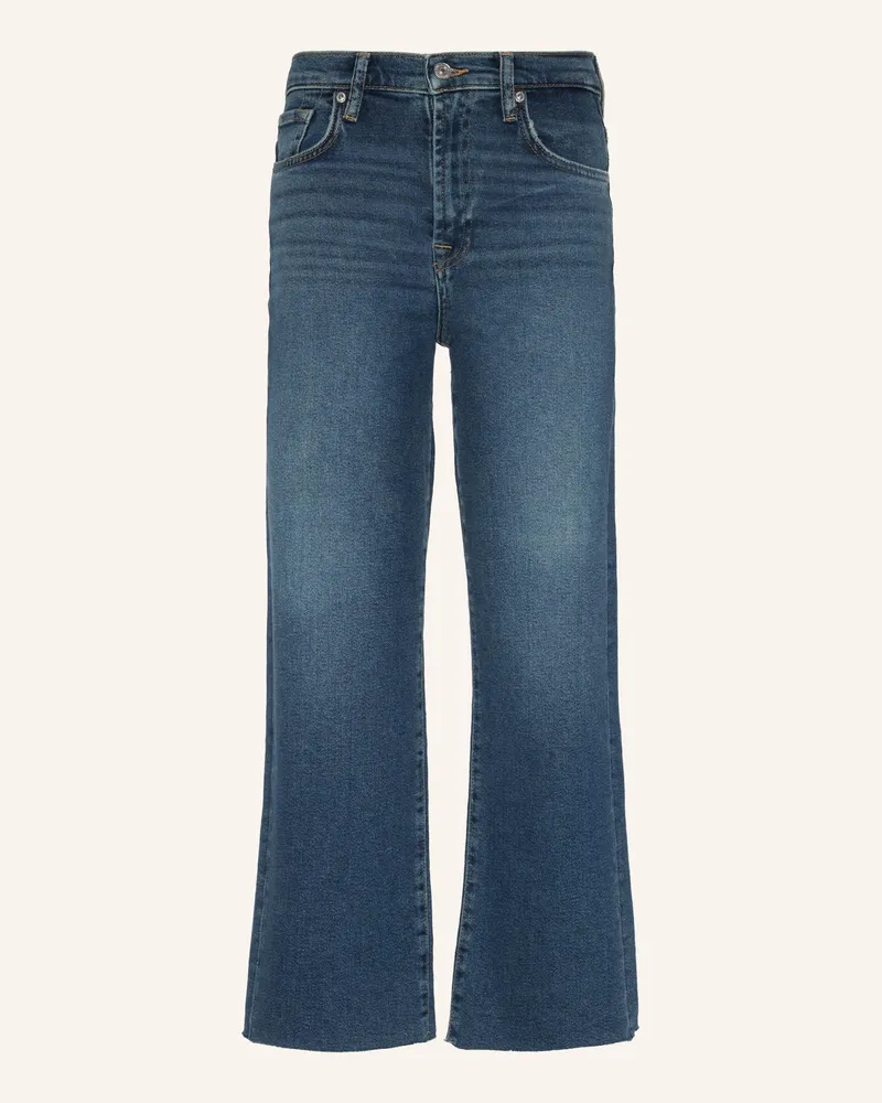 7 for all mankind Jeans Cropped Alexa Straight Fit blau Blau