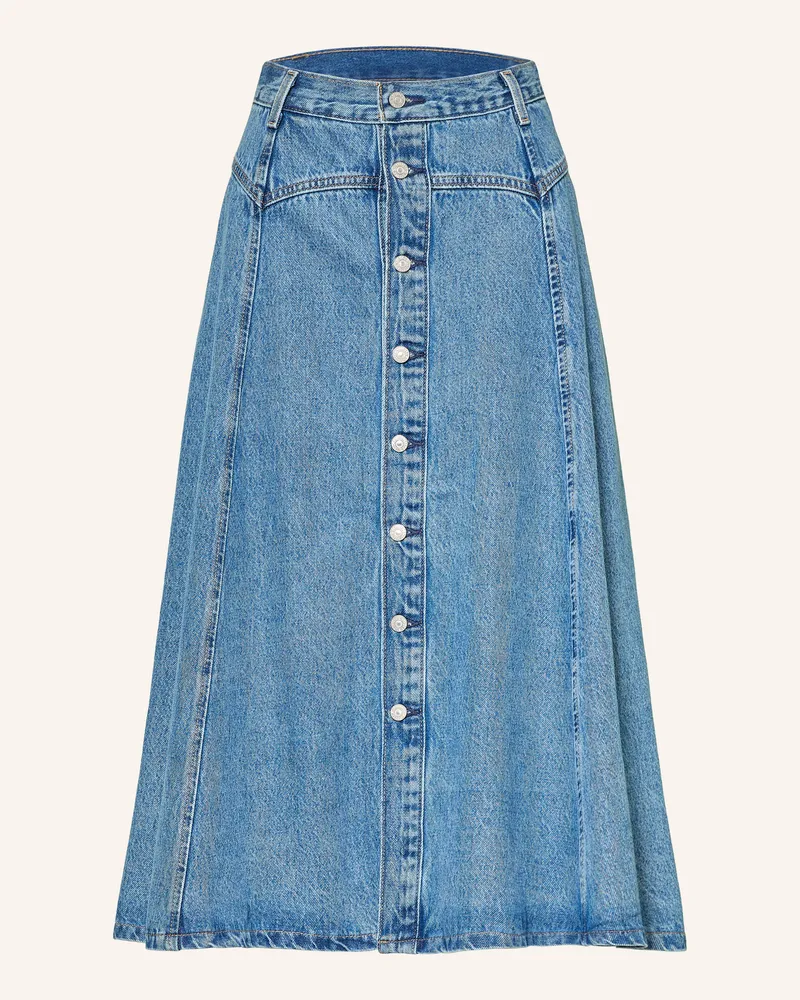 Levi's Levi's® Jeansrock Yoked Western blau Hellblau