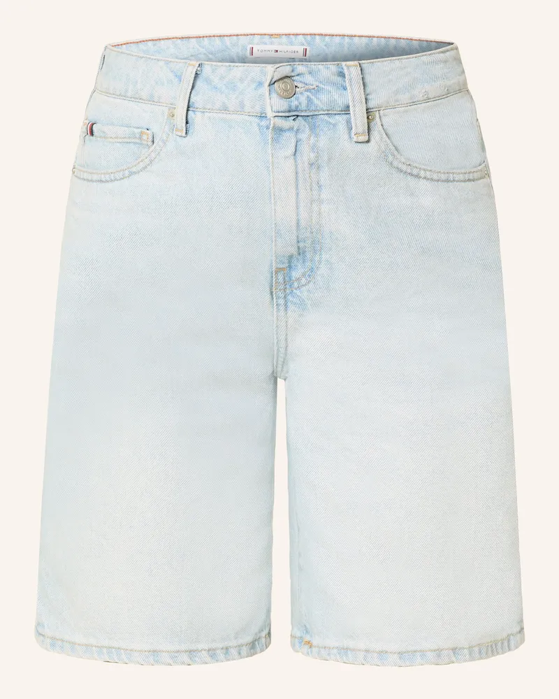 Tommy Hilfiger Jeansshorts Regular Fit blau Hellblau