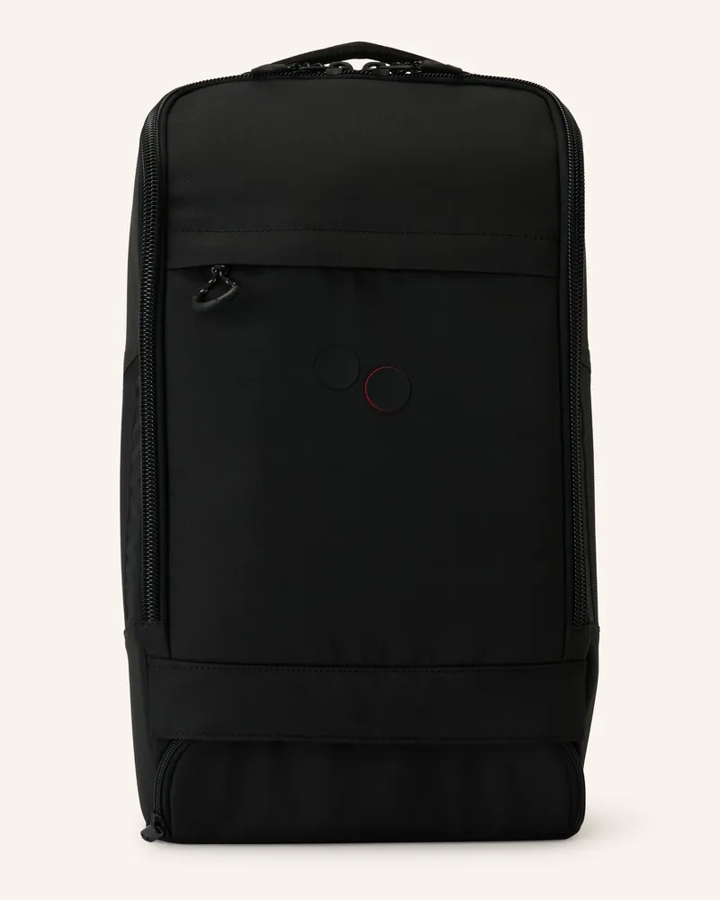 pinqponq Rucksack Cubik Medium Mit Laptop-Fach schwarz Schwarz