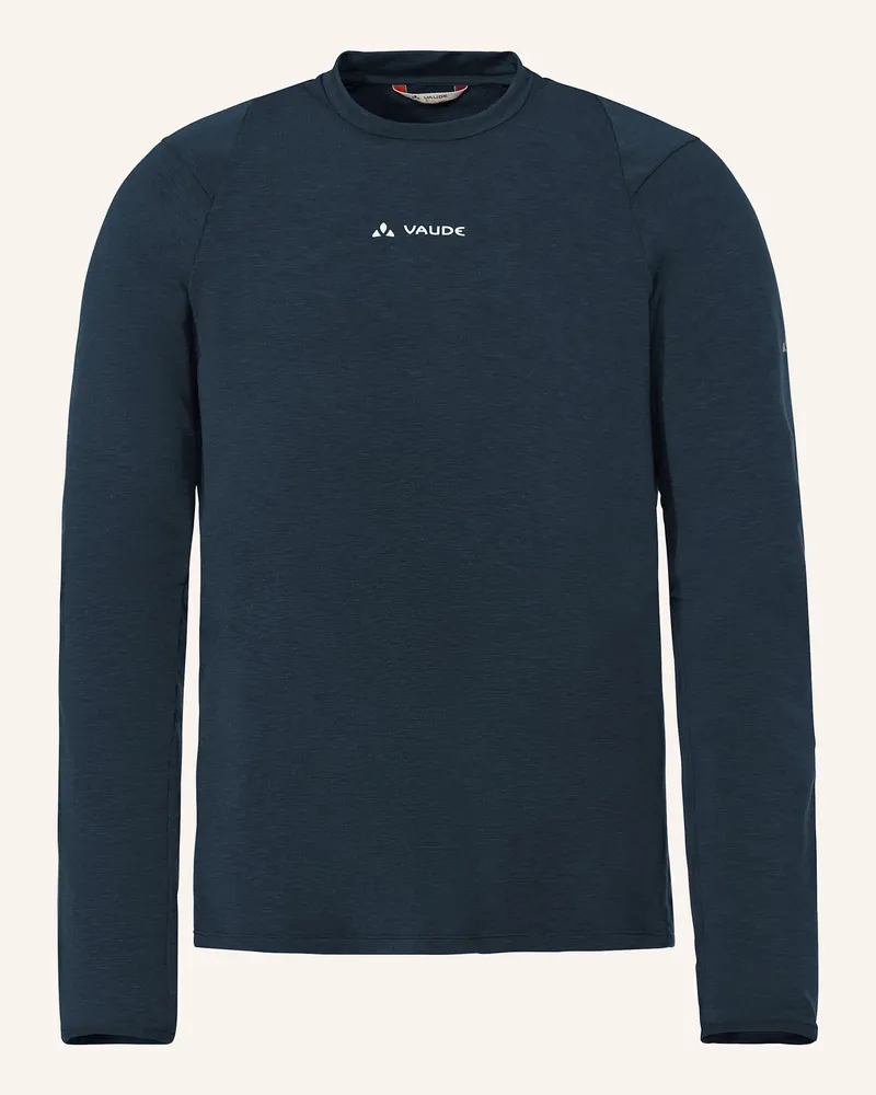 Vaude Longsleeve Monviso blau Blau