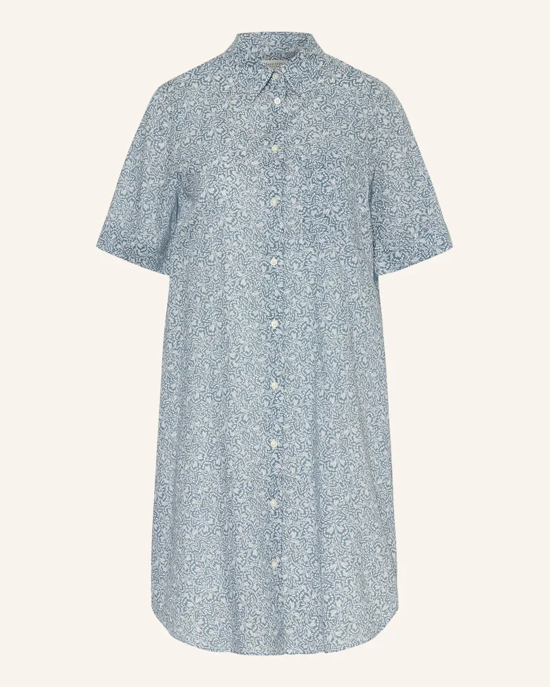 Marc O'Polo Hemdblusenkleid blau Blaugrau