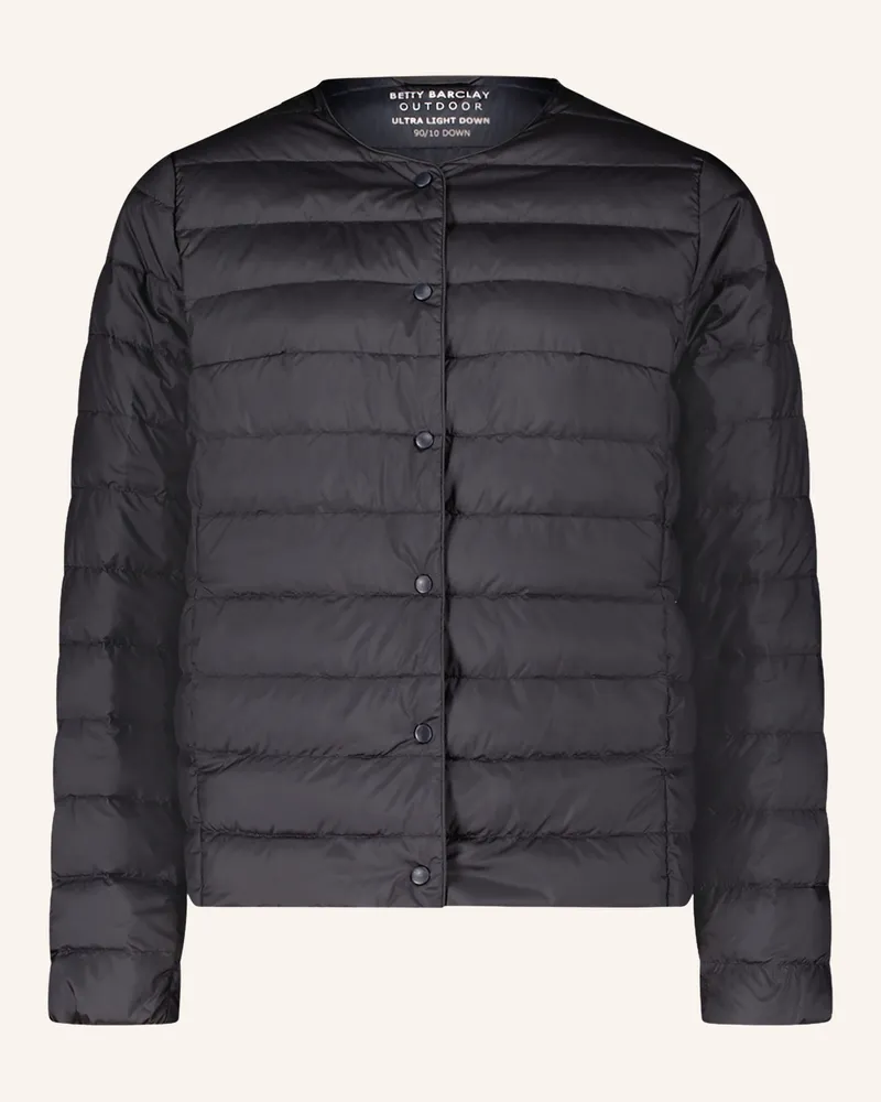 Betty Barclay Lightweight-Daunenjacke blau Schwarz