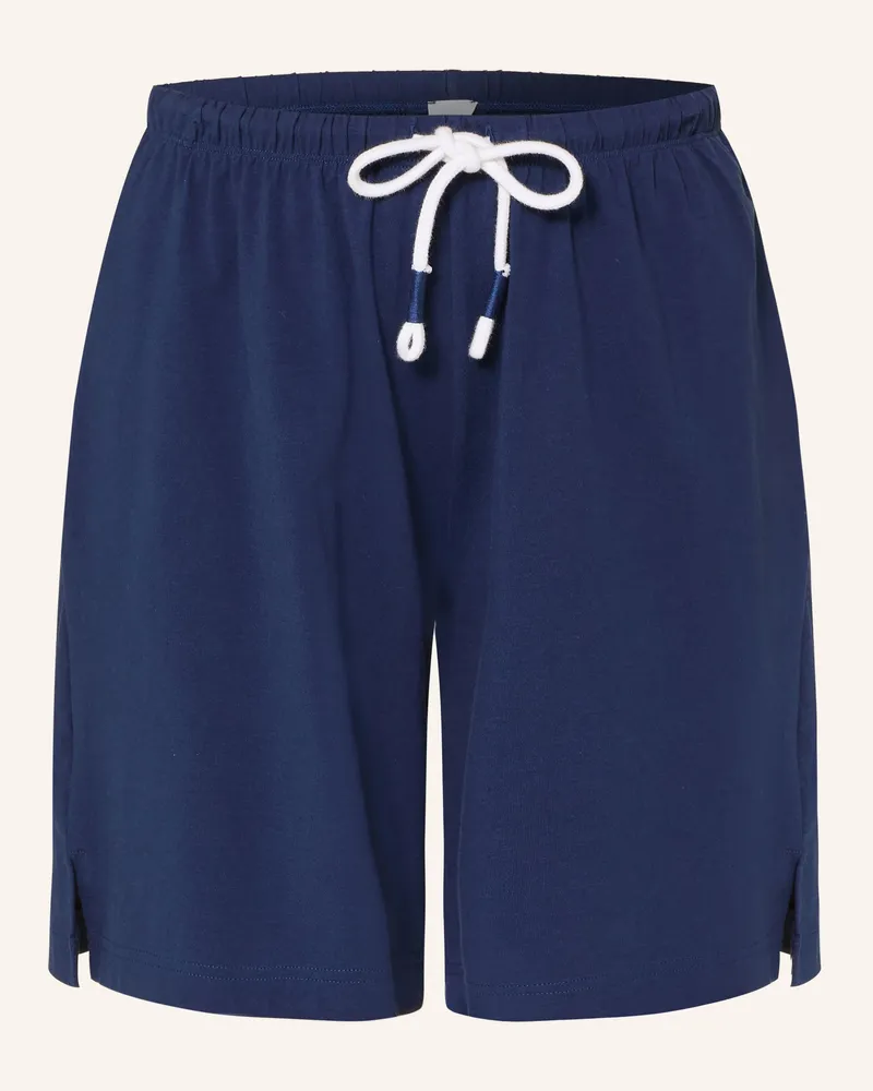 Mey Schlafshorts Dunkelblau