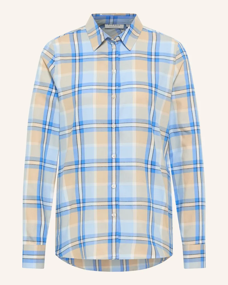 Eterna Bluse REGULAR FIT Hellblau
