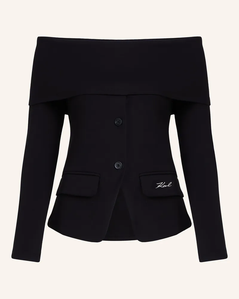 Karl Lagerfeld Sweatshirt Schwarz
