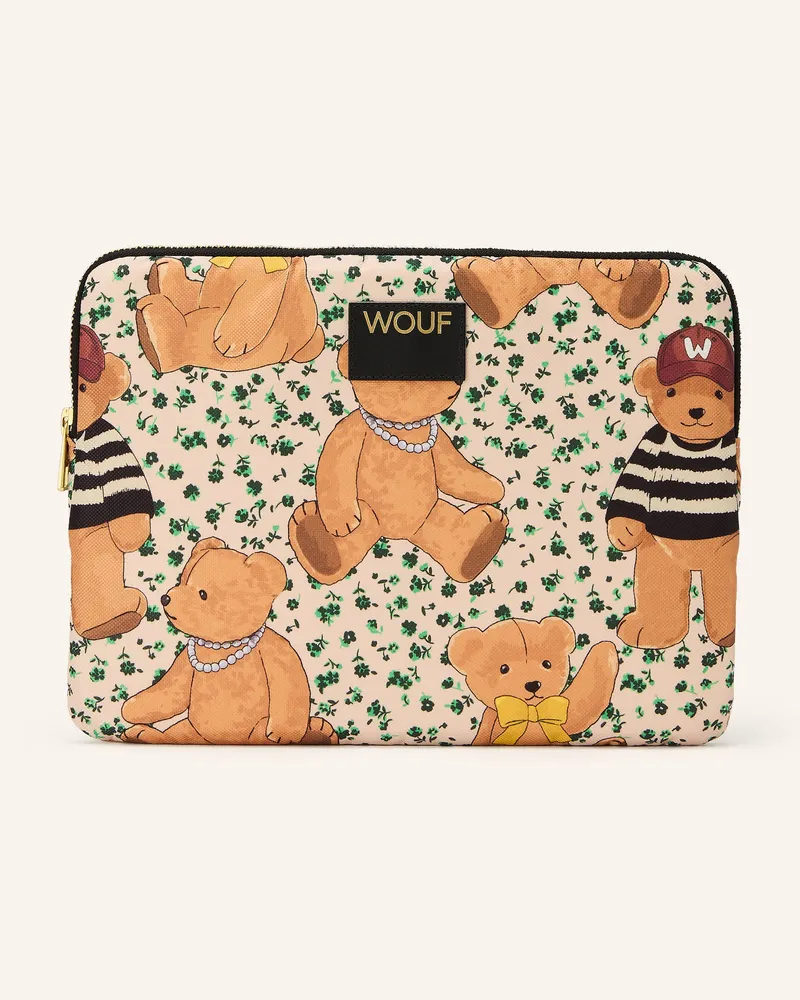 WOUF Laptop-Hülle CUTE Hellbraun