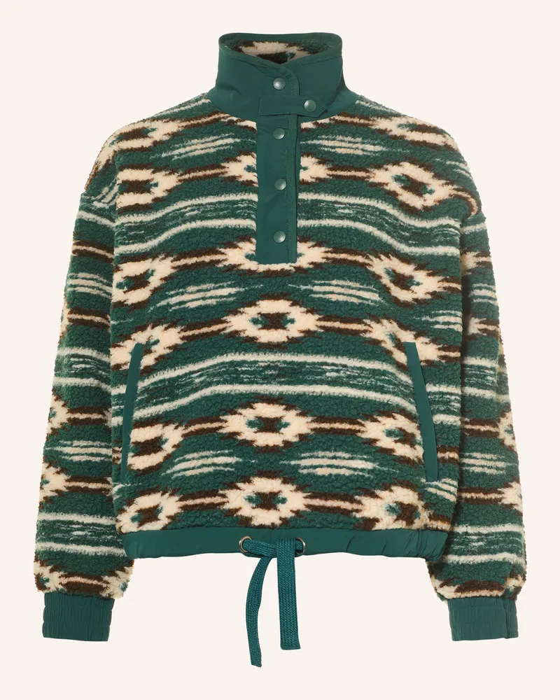 me°ru' Fleece-Troyer Maicao gruen Dunkelgrün