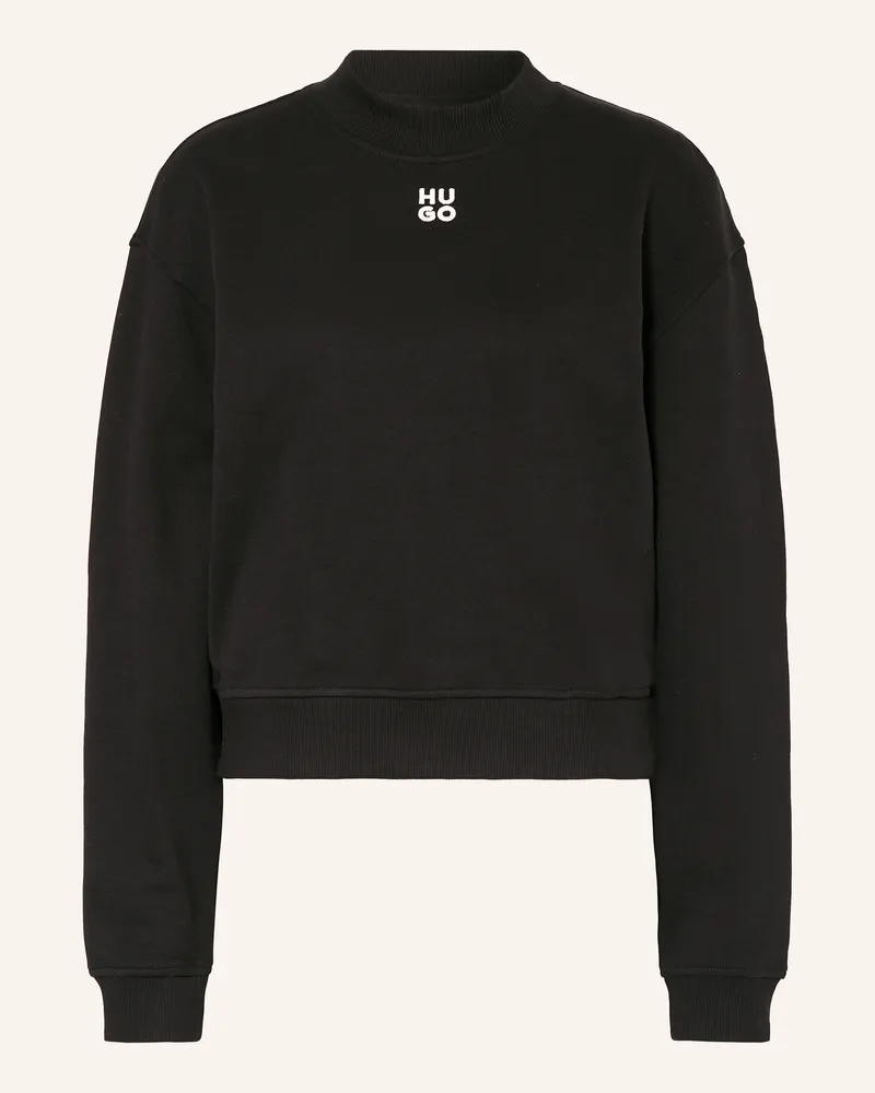 HUGO BOSS Sweatshirt DAXANDRIA Schwarz