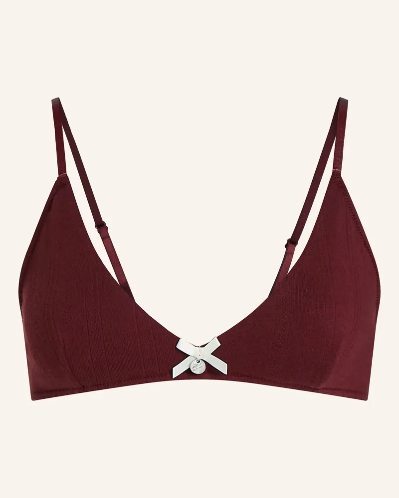 Karl Lagerfeld Top rot Dunkelrot