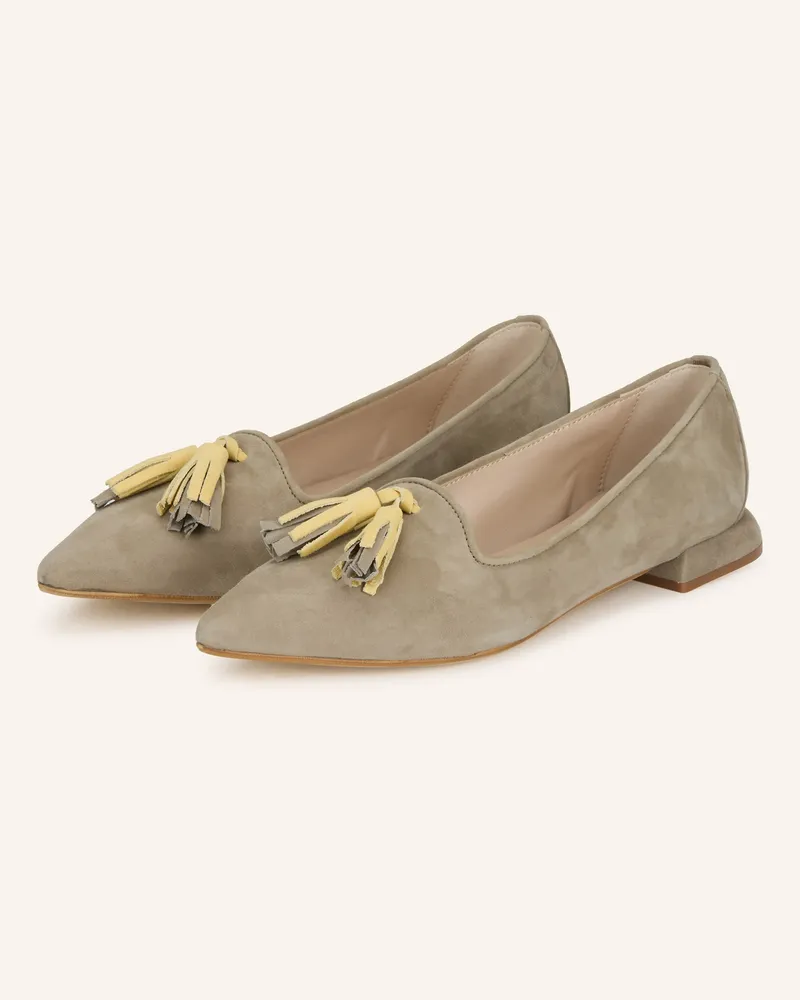 Darling Harbour Loafer beige Hellgrün