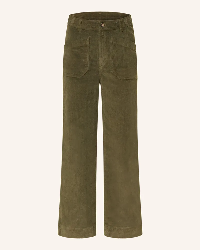 Patagonia Cordhose gruen Oliv