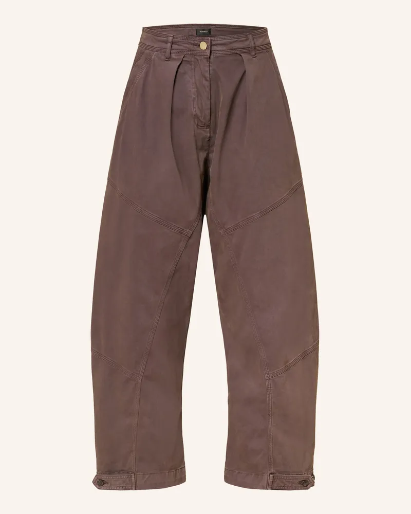 Pinko Hose Dunkelbraun