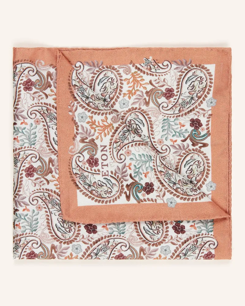 Eton Einstecktuch Braun