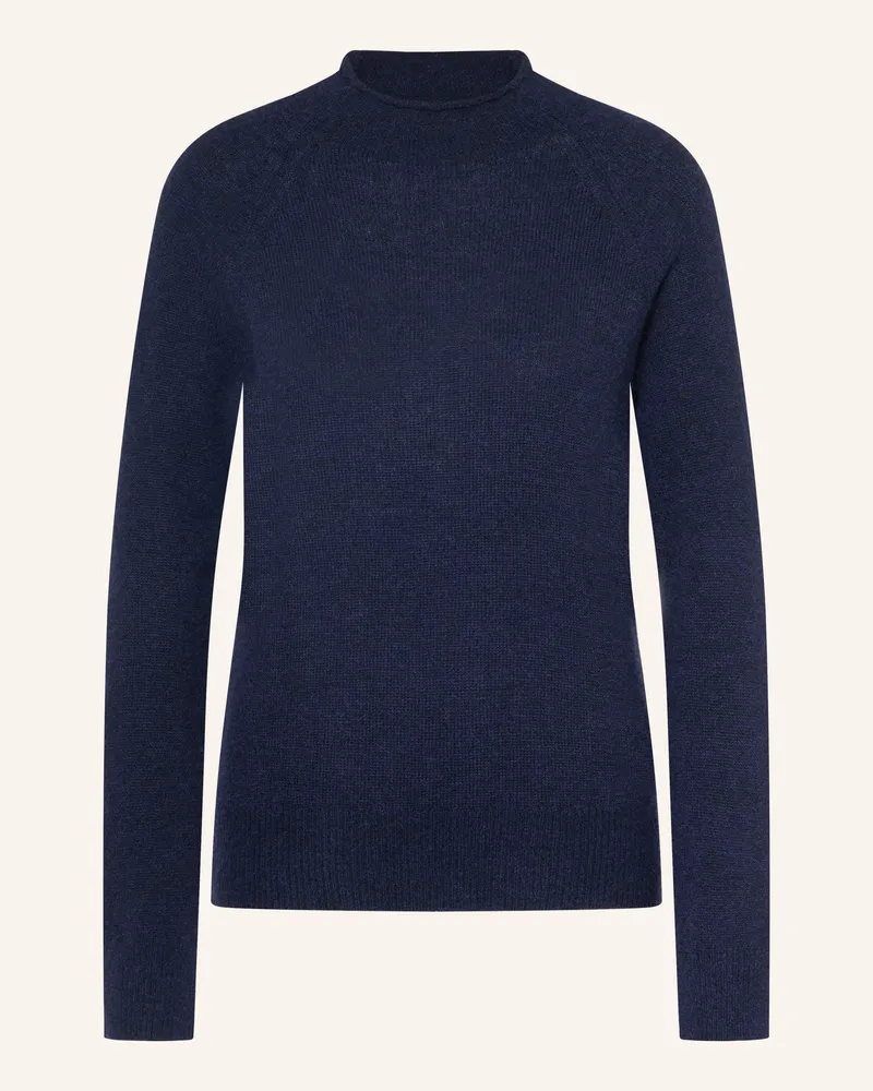 HUGO BOSS Pullover Fesperanasy Mit Alpaka blau Dunkelblau