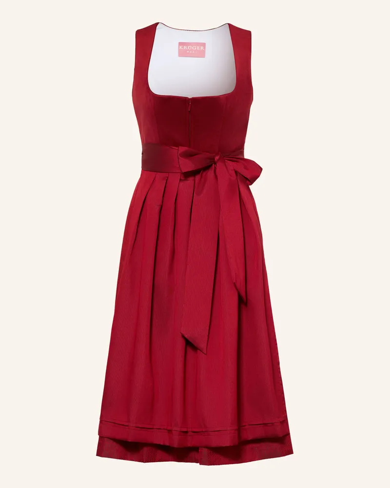 Krüger Dirndl rot Rot